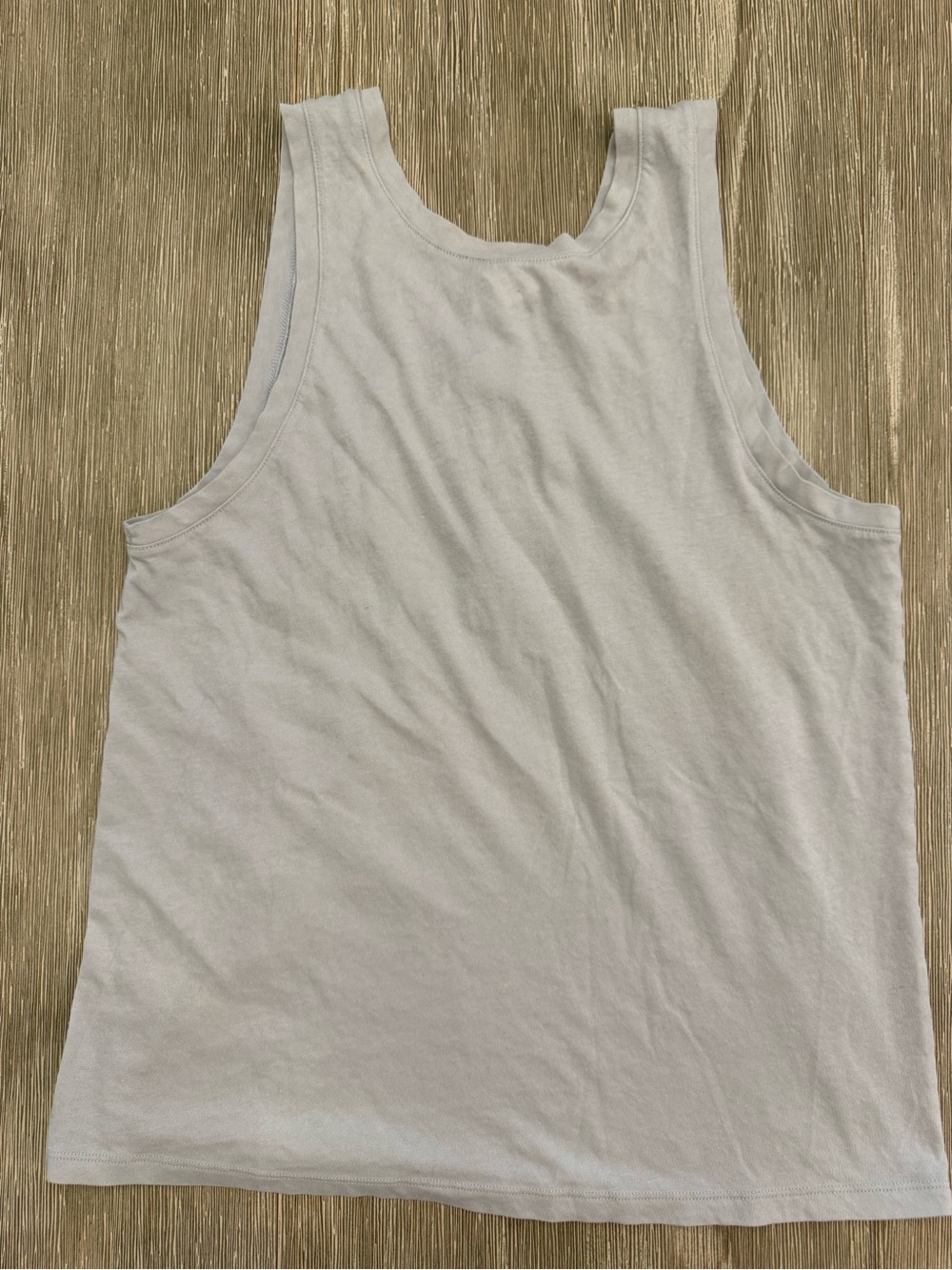 Victoria Sport Athletic Tank Top in Light Gray Athleisure Activewear XS